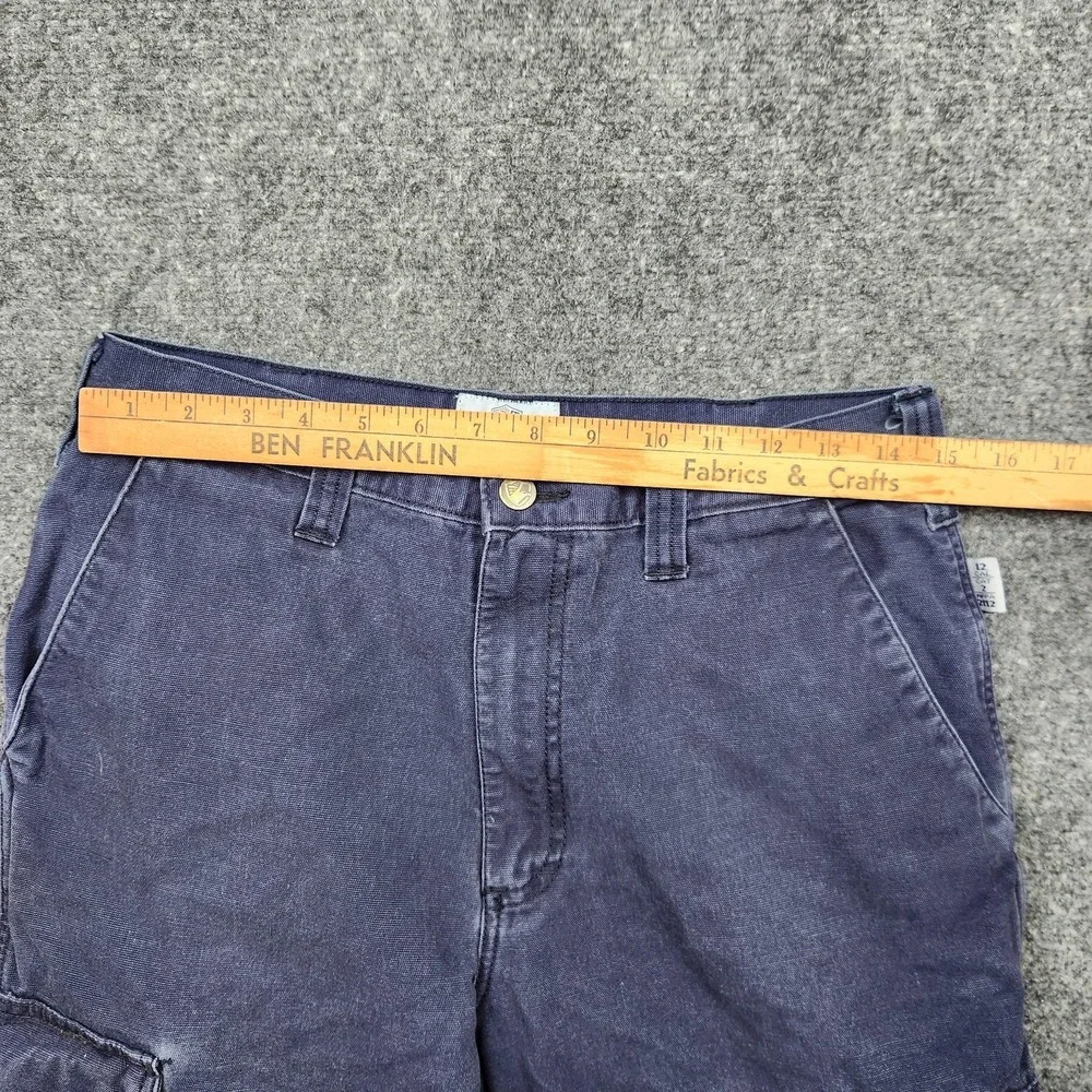 Tyndale‎ Pants Mens 30x30 Blue FR Cargo Canvas Workwear Flame Resistant Made USA
